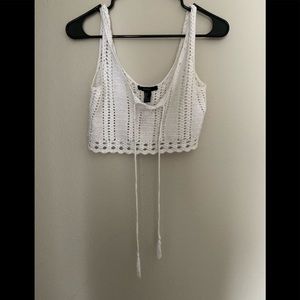 Crochet crop top
